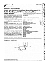 DataSheet LMV344 pdf
